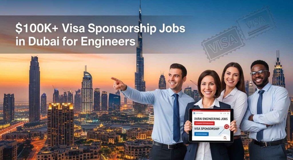 $100K+ Visa Sponsorship Jobs in Dubai for Engineers: Complete Guide for International Applicants